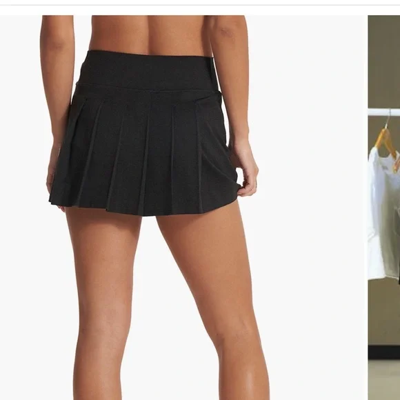 Vuori performance skirt in black heather size large - Picture 2 of 6